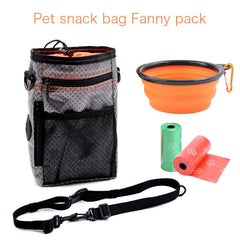 Portable Dog Training Bag Multi-function Treat Snack Pocket Pet Dog Outdoor Poop Bag Feed Storage Pouch Food Reward Waist Bags | Vimost Shop.