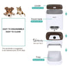 Lseebiz 6L Pet Feeder Smart Dog Dispender with Camera WIFI Cat Food Feeder with Night Vision , USB Charge ,6 Times One Day | Vimost Shop.