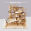 ROKR Blocks Marble Race Run Maze Balls Track DIY 3D Wooden Puzzle Coaster Model Building Kits Toys for Drop Shipping | Vimost Shop.