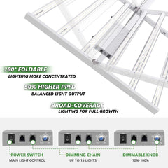 FC 4800 Samsung LM301B Full Spectrum LED Grow Lights Strip Grow Tent Hydroponics Veg and Flower | Vimost Shop.