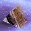 Powerful Orgonite Pyramid Obsidian Copper Shavings Orgone Pyramid With White Crystal Reiki Healing Meditation Pyramids | Vimost Shop.