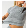Striped Seamless Yoga Tank Crop Top Shockproof Quick Dry Sports Bra Vest Fashion Workout Push Up Running Tees High Elasticsity | Vimost Shop.