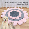 Pink Coral Fleece Dog Bed Flower Shape Home Floor Sofa Bed Sleeping Washable Cat Cushion Mat for Large Medium Mats Dogs Product | Vimost Shop.