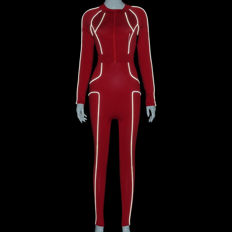 Autumn Seamless Striped Sports Yoga Set Gym Fitness Tracksuit Fashion Backless Jumpsuit And Coat Workout Sportswear Clothing | Vimost Shop.