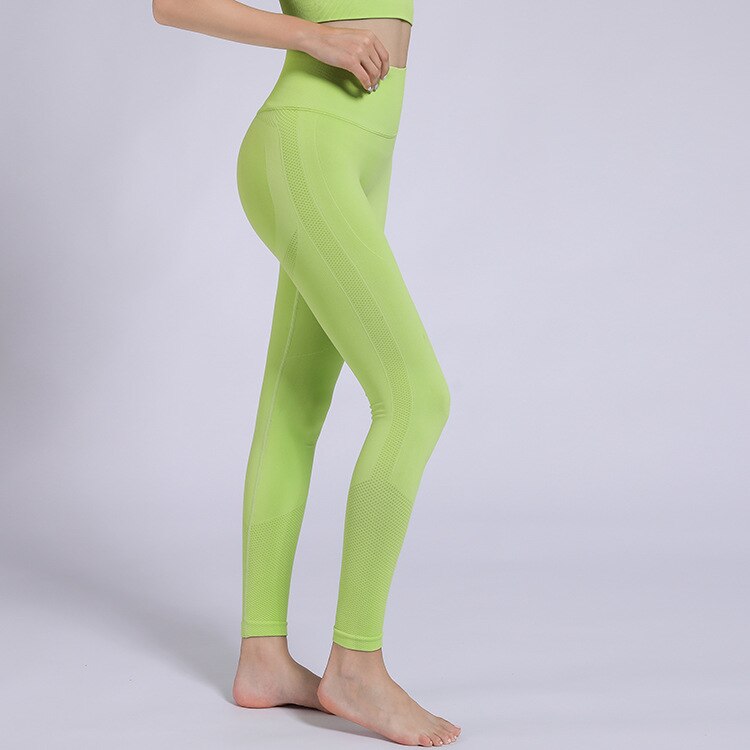 Seamless Sportswear Yoga Set Women Gym Tracksuit Tank Crop Top Hips Lifting Leggings Running Traning Workout Sports 2 Piece Set | Vimost Shop.