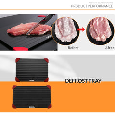 Magic Fast Defrosting Tray Thawing Chopping Board Thaw Food Fruit Steak Meat Seafood Quickly Kitchen Gadgets Tools | Vimost Shop.