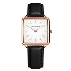 Arrival Full Solid Stainless Steel Square Dial Japan Movement Quartz Gift Rose Gold Ladies Top Brand Watches for Women