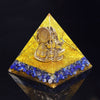 Orgonite Pyramid Copper Ganesha Buddha Figurine Ornaments Yoga Handmade Elephant God Buddha Statue Buddhsit Handicrafts | Vimost Shop.