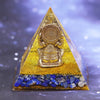 Orgonite Pyramid Copper Ganesha Buddha Figurine Ornaments Yoga Handmade Elephant God Buddha Statue Buddhsit Handicrafts | Vimost Shop.