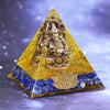 Orgonite Pyramid Copper Ganesha Buddha Figurine Ornaments Yoga Handmade Elephant God Buddha Statue Buddhsit Handicrafts | Vimost Shop.