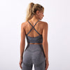 Sportswear Seamless Yoga 3 PCS Set Women Gym Clothes Bra+ Long Sleeve Crop Top High Elastics  Pantalones Fitness Tracksuit | Vimost Shop.