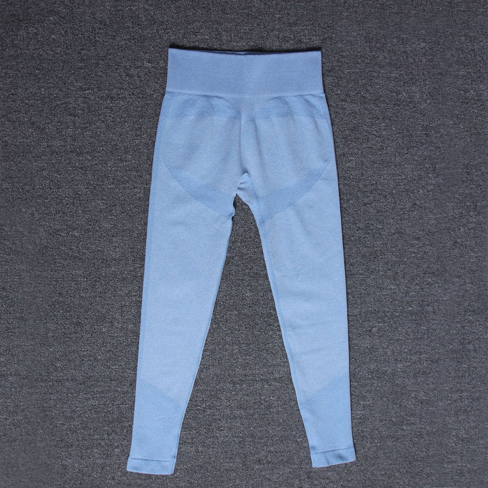 Sportswear Seamless Yoga 3 PCS Set Women Gym Clothes Bra+ Long Sleeve Crop Top High Elastics  Pantalones Fitness Tracksuit | Vimost Shop.