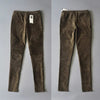 Autumn Suede Leggings Solid High Elastics Bodycon Pencil Pants Fashion Casual Medium Waist Trousers | Vimost Shop.