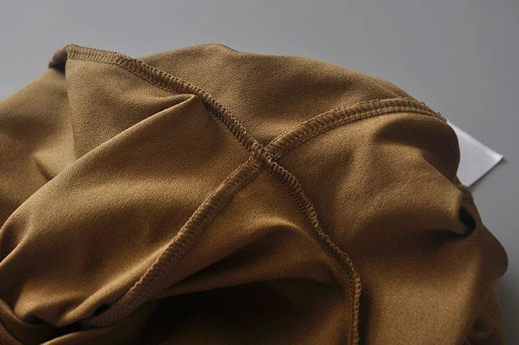 Autumn Suede Leggings Solid High Elastics Bodycon Pencil Pants Fashion Casual Medium Waist Trousers | Vimost Shop.