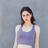 Solid Seamless Vest Top Energy Running Fitness SportsTop Athletic Workout Gym Padded Underwear Dance Yoga Bralette Bra Crop Top | Vimost Shop.