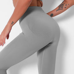 Seamless Yoga Leggings Solid Slim Pants High Elastics Workout Push Up Sports Fitness Running Casual High Waist Outdoor Pants | Vimost Shop.