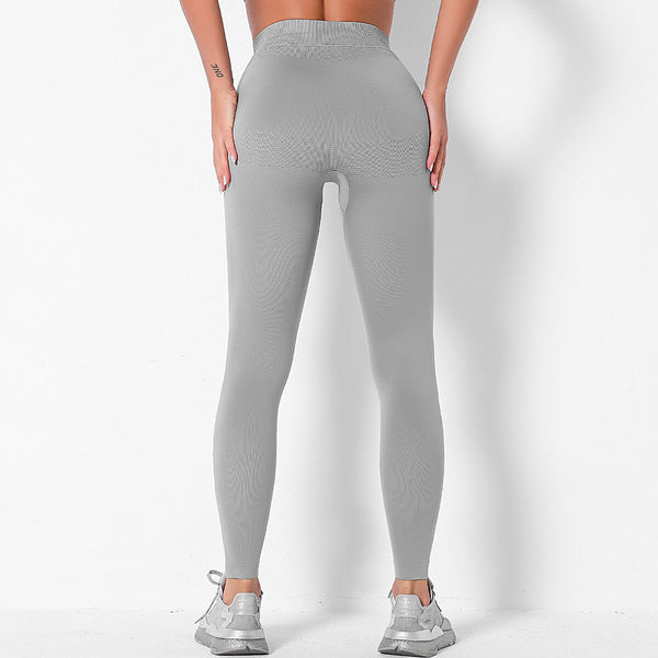 Seamless Yoga Leggings Solid Slim Pants High Elastics Workout Push Up Sports Fitness Running Casual High Waist Outdoor Pants | Vimost Shop.