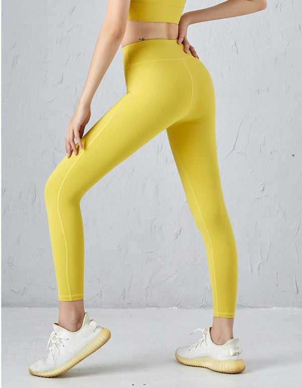 Autumn Solid Yoga Leggings For Women Hip Lifting Slim Shaping Sports Pants Casual Gym Fitness Workout Running Training Trouser | Vimost Shop.