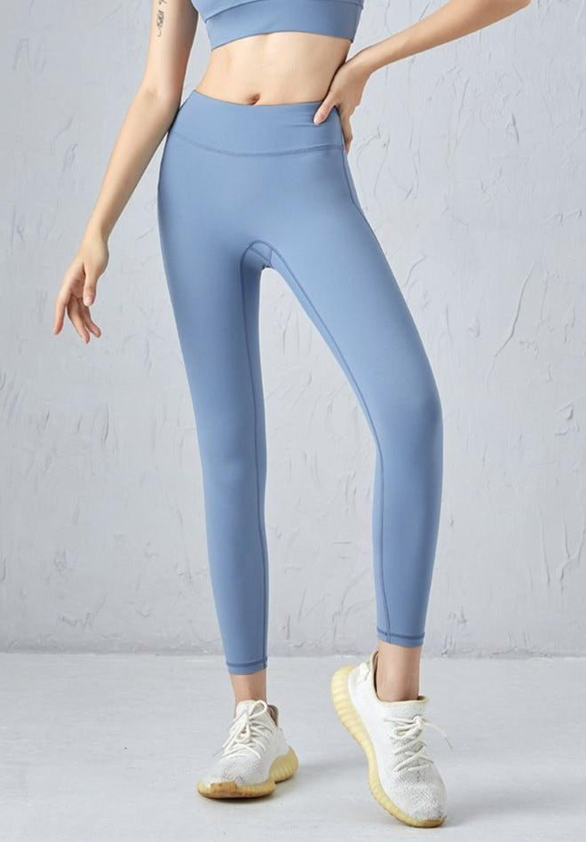 Autumn Solid Yoga Leggings For Women Hip Lifting Slim Shaping Sports Pants Casual Gym Fitness Workout Running Training Trouser | Vimost Shop.