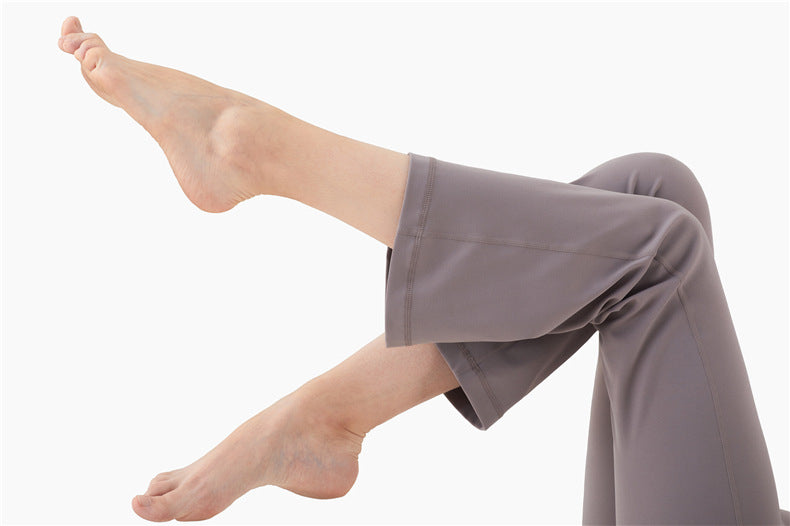 Sports Leggings Women High Waist Wide Legs Yoga Pants Solid Fashion High Elastic Push Up Work Out Pants For Women Jogging Pants | Vimost Shop.