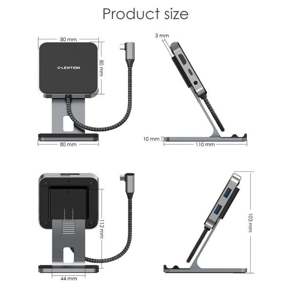 iPad Pro USB C Hub with 4K HDMI, PD Charging, SD/Micro SD Card Reader, USB 3.0 & 3.5mm Headphone Jack for Samsung Galaxy Tab S4 | Vimost Shop.