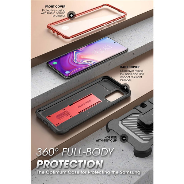 Samsung Galaxy S20 FE Case (2020 Release) UB Pro Full-Body Holster Cover WITH Built-in Screen Protector & Kickstand | Vimost Shop.