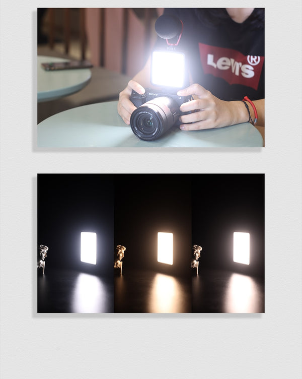 Vijim VL81 Mini LED Video Light On Camera Photo Studio Lighting Soft Diffuser Tiktok Youtube Livestream Vlog Light | Vimost Shop.