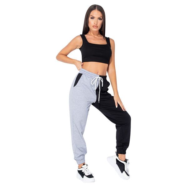 Autumn Patchwork Sports Wear For Women Gym Pencil Leggings Pants Fashion Running Fitness Energy Jogging Trousers Tracksuit | Vimost Shop.