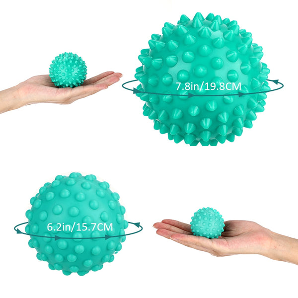 Plantar Fasciitis Foot Massage Roller with Spiky Massage Ball for Hand Leg Back Pain Therapy Deep Tissue Trigger Point Recovery | Vimost Shop.