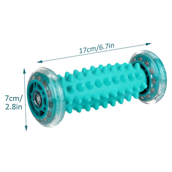 Plantar Fasciitis Foot Massage Roller with Spiky Massage Ball for Hand Leg Back Pain Therapy Deep Tissue Trigger Point Recovery | Vimost Shop.