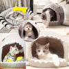 Willstar Pet Cat Bed House Gray Shark Shape Kennel Dog Warm Sleeping Mat Comfortable Beds for Small Large Pets | Vimost Shop.