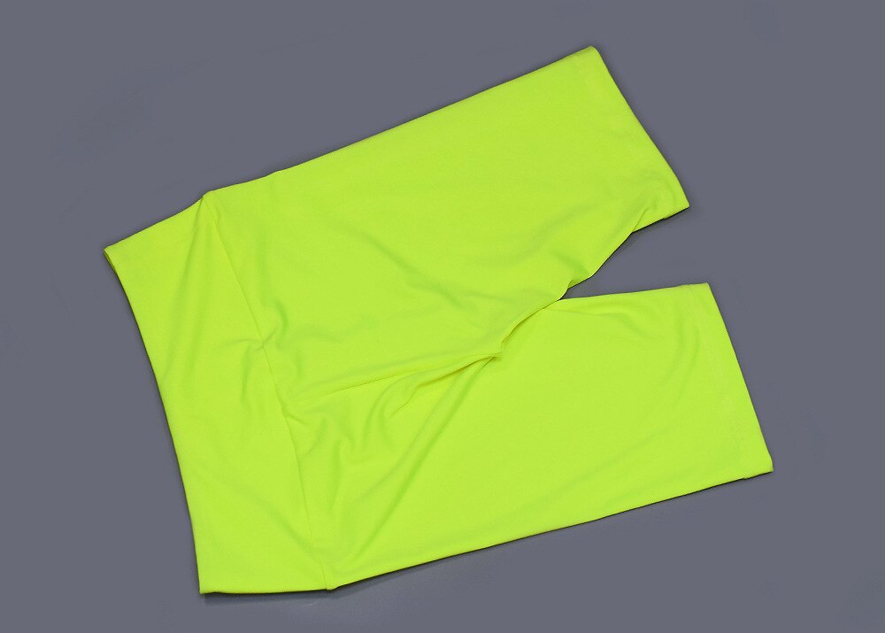 Fluorescent Seamless Yoga Fitness Sports Set Tank Zipper Crop Top Slim Leggings Short Pants Gym Workout Outdoor Jogging Suits | Vimost Shop.