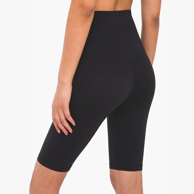 Seamless Yoga Shorts Casual Fashion Biker Jogging Short Leggings For Women Solid Hips Lifting High Waist Stretchy Short Pants | Vimost Shop.