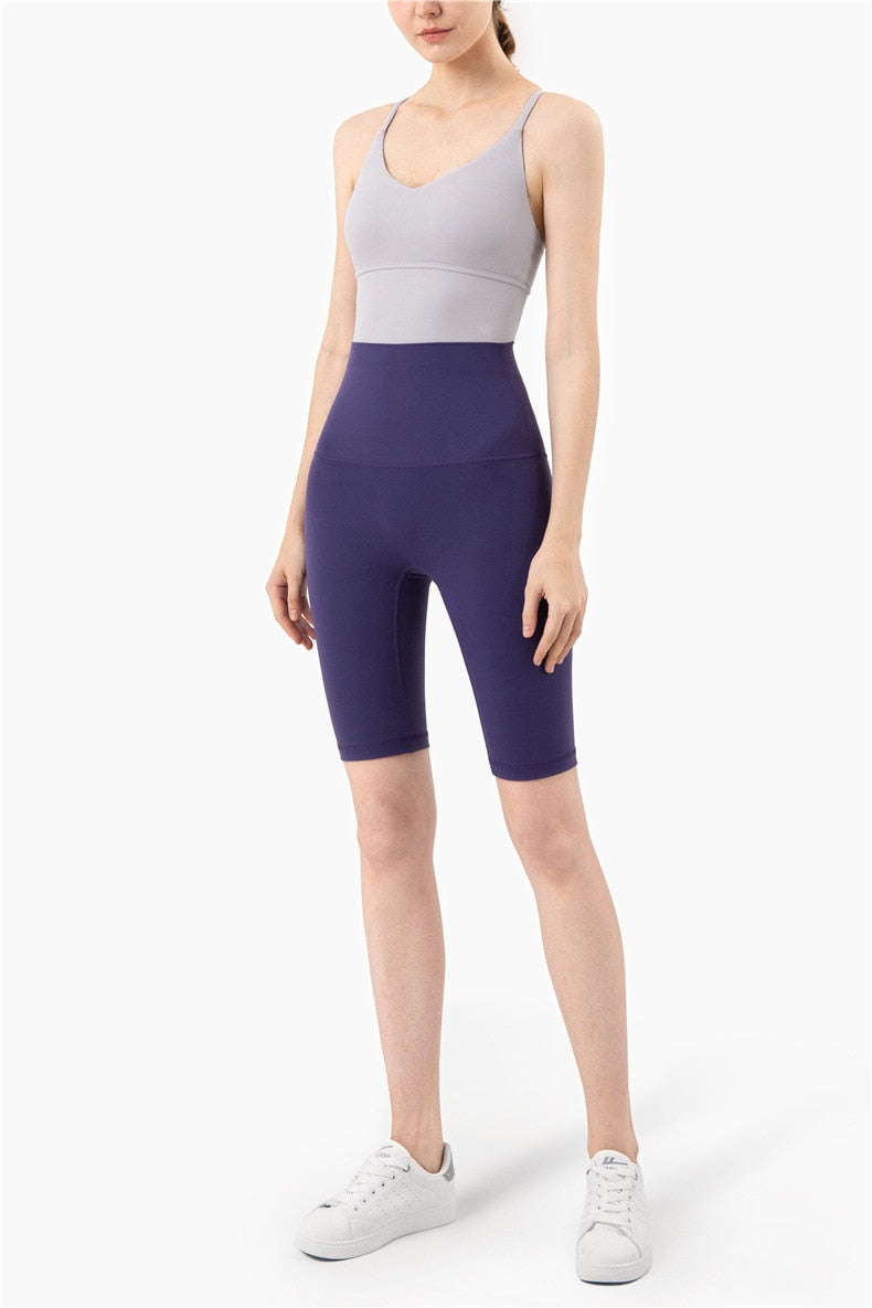 Gym Yoga Short Leggings Seamless Biker Shorts Fitness Solid Training Workout Dance Push Up Short Pants Casual Jogging Shorts | Vimost Shop.