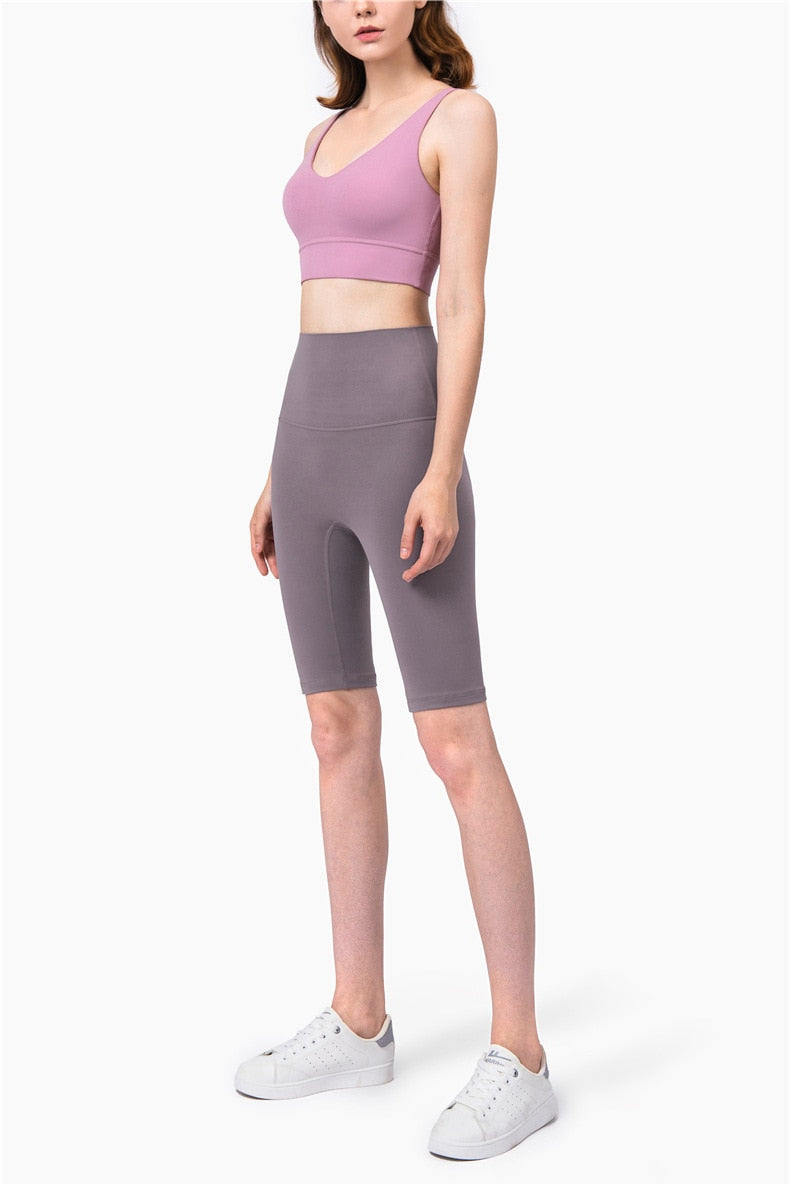Gym Yoga Short Leggings Seamless Biker Shorts Fitness Solid Training Workout Dance Push Up Short Pants Casual Jogging Shorts | Vimost Shop.