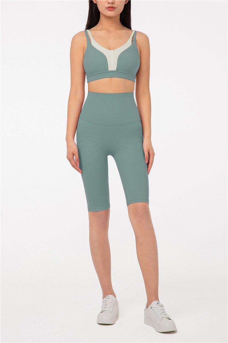 Gym Yoga Short Leggings Seamless Biker Shorts Fitness Solid Training Workout Dance Push Up Short Pants Casual Jogging Shorts | Vimost Shop.