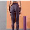 Striped Leggings Women High Waist Yoga Pants Fashion High Elastic Push Up Work Out Pants For Women Jogging Pants Hips Lifting | Vimost Shop.