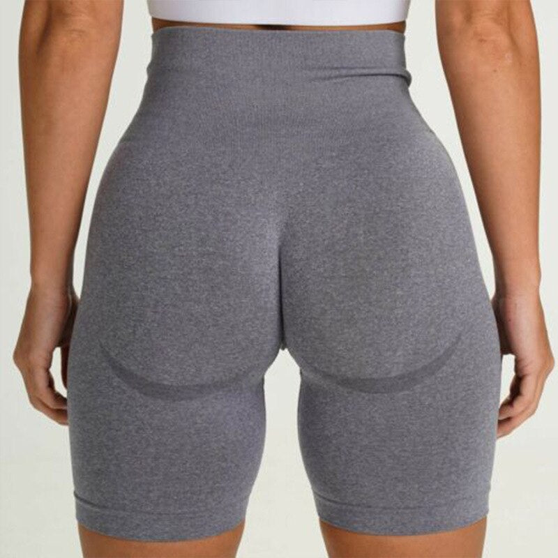 Women 14 Colors High Waist Seamless Workout Shorts Fitness Yoga Short Scrunch Butt Fitness Shorts Running Sports Gym Leggings | Vimost Shop.