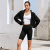 Striped Seamless Yoga Shorts Biker High Elastics Hip Lifting Shorts Workout Push Up Gym Running Shorts Casual Female Outfits | Vimost Shop.