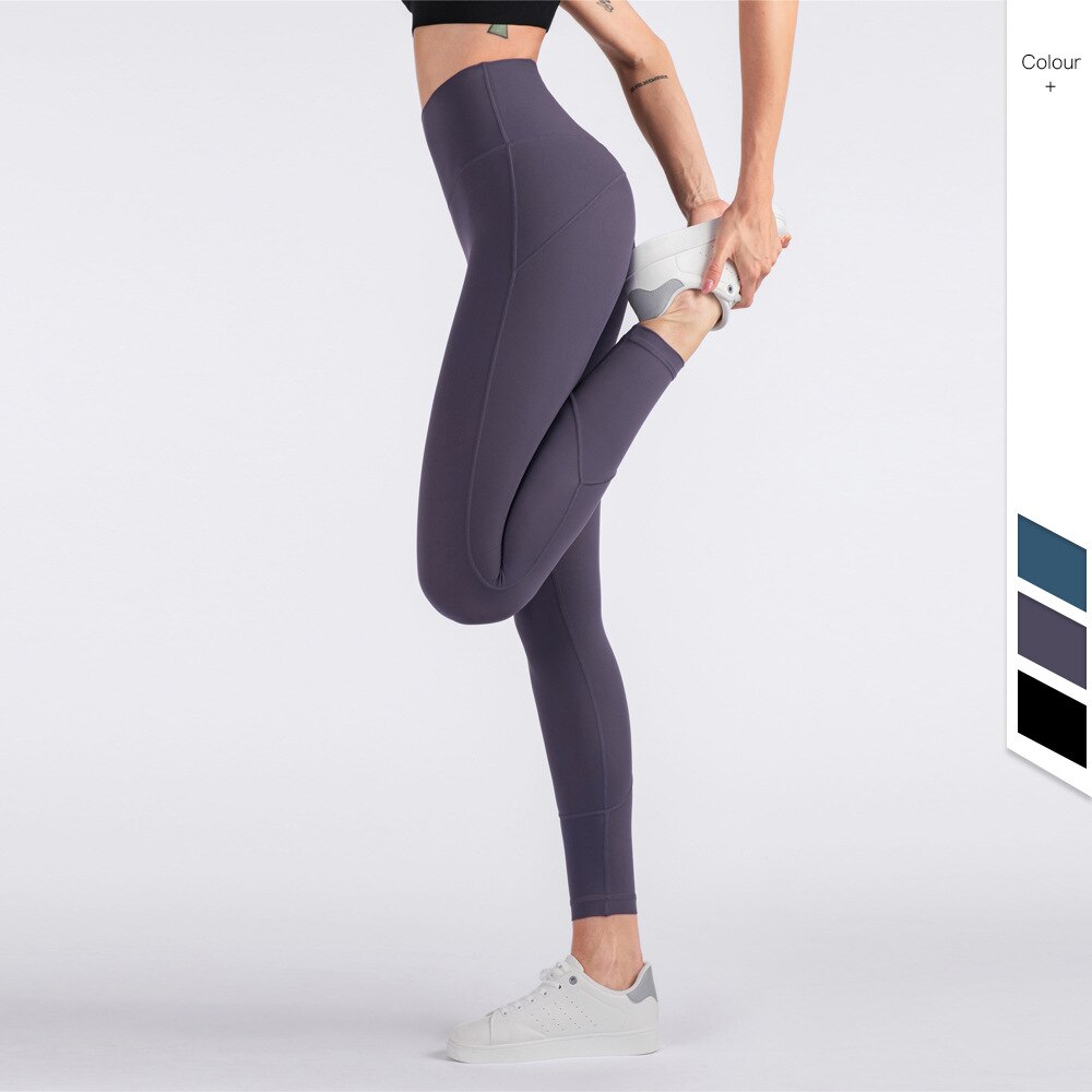 Yoga Leggings Peach Exaggerates Hips High-waisted Tights  Moisture Wicking Quick-Drying Running Gymnastic Pants Jogging | Vimost Shop.
