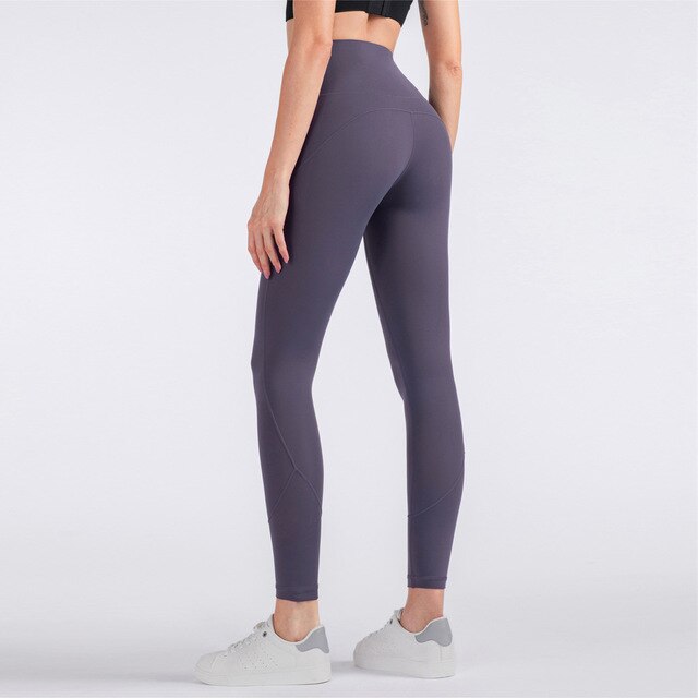 Yoga Leggings Peach Exaggerates Hips High-waisted Tights  Moisture Wicking Quick-Drying Running Gymnastic Pants Jogging | Vimost Shop.