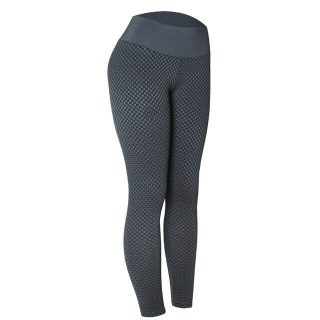 Seamless Yoga Jacquard Fitness Leggings Pants Fashion Gym Running Trousers Workout jogging Hip Lifting Hole Tracksuit For Women | Vimost Shop.