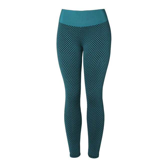 Seamless Yoga Jacquard Fitness Leggings Pants Fashion Gym Running Trousers Workout jogging Hip Lifting Hole Tracksuit For Women | Vimost Shop.