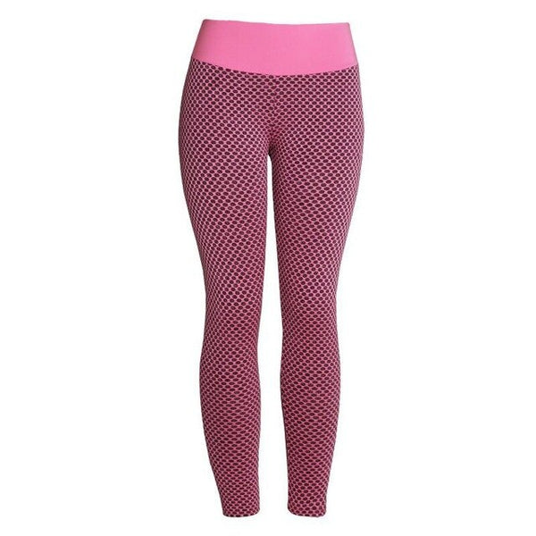 Seamless Yoga Jacquard Fitness Leggings Pants Fashion Gym Running Trousers Workout jogging Hip Lifting Hole Tracksuit For Women | Vimost Shop.