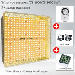 TS 1000W LED Grow Light Full Spectrum Best for Hydro Plant Veg Flower Hydroponics | Vimost Shop.