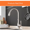 Gold Kitchen Faucets Silver Single Handle Pull Out Kitchen Tap Single Hole Handle Swivel Degree Water Mixer Tap Mixer