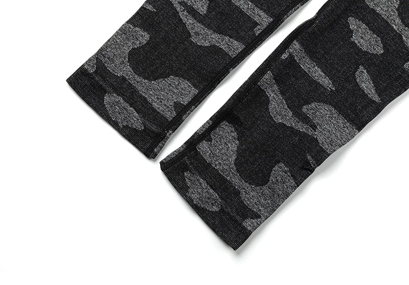 Running Yoga Pants Push Up Sports Leggings Camouflage Fitness Trousers  High Waist Booty Tights Seamless Tummy Control Leggins | Vimost Shop.
