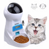 Iseebiz 3L Automatic Pet Feeder With Voice Record Pets Food Bowl For Medium Small Dog Cat LCD Screen Dispensers 4 Times One Day | Vimost Shop.