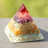 Orgonite Energy Pyramid Natural Chakra Crystal Stone Emf Protection For Chakra Healing Energy Generator Resin Decorative | Vimost Shop.