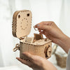ROKR 3D Wooden Puzzle Storage Box Password Treasure Box Model Building Kit Toys for Children LK502 Drop Shipping | Vimost Shop.